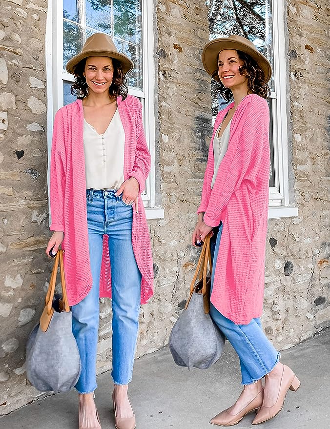 Tickled Pink: A Light Pink Cardigan for Layering插图