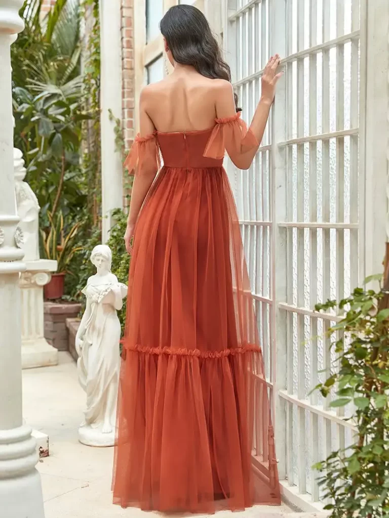 Understanding the Silhouette: A Guide to Choosing the Right Fit for Your Burnt Orange Dress插图