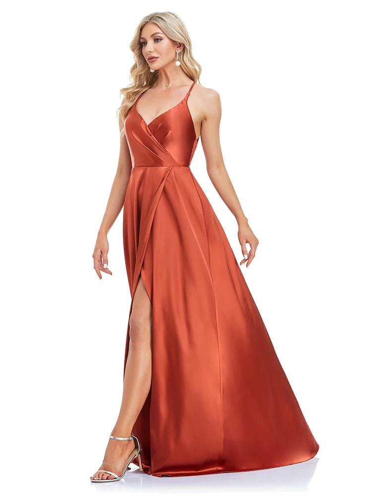 Choosing the Right Sleeve Length for Your Burnt Orange Dress插图