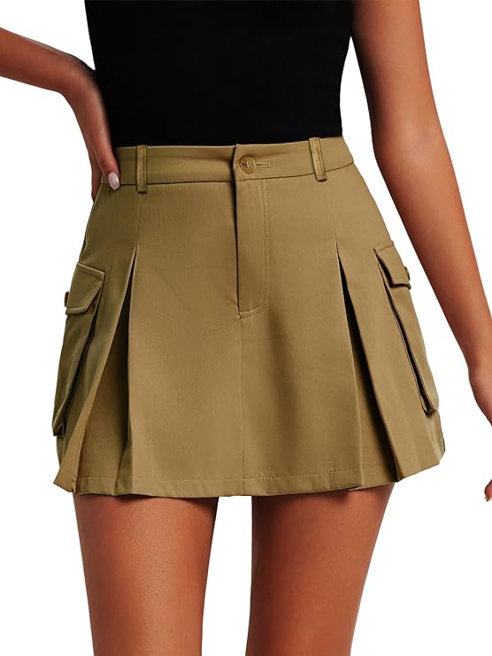 cargo skirt outfit