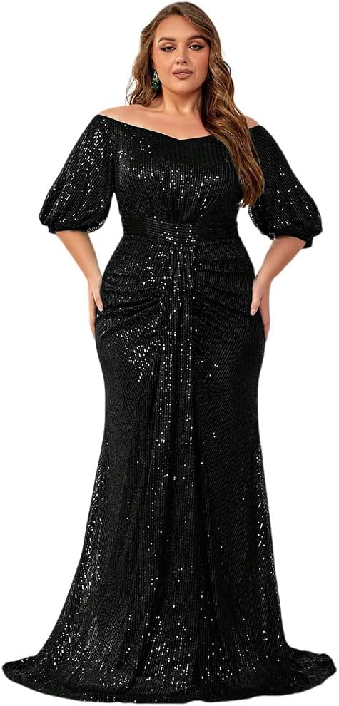 plus size evening dress