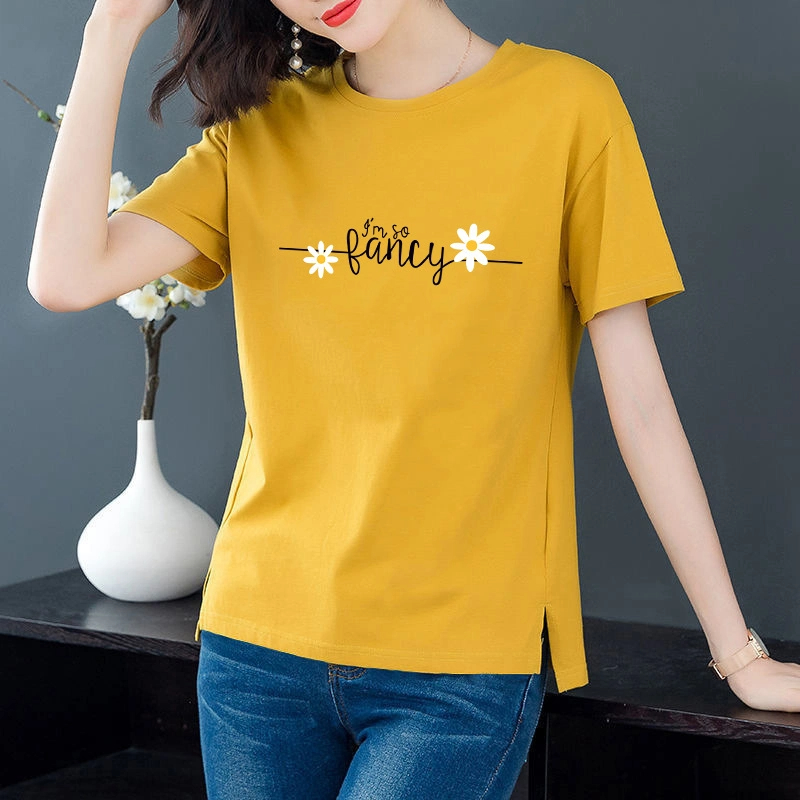 cotton tee shirts for women