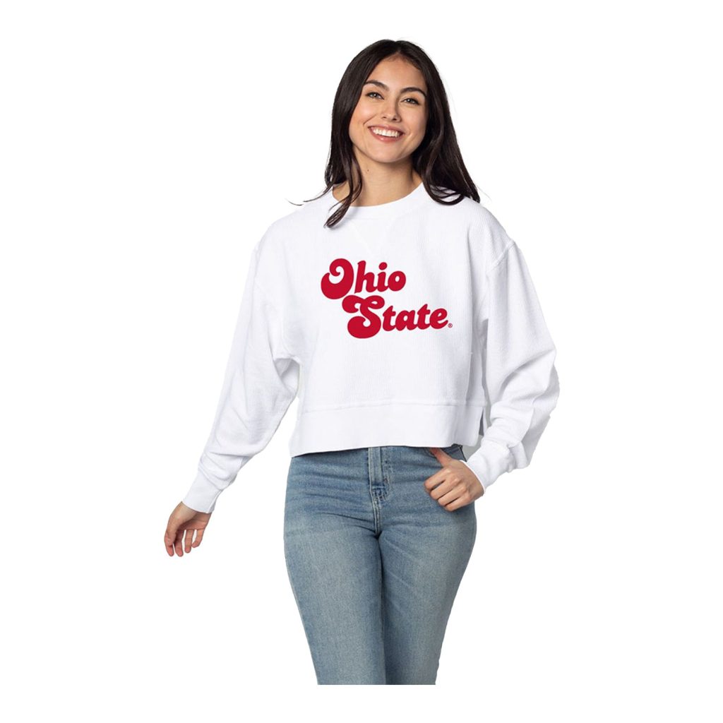 	
ohio state sweatshirt women's