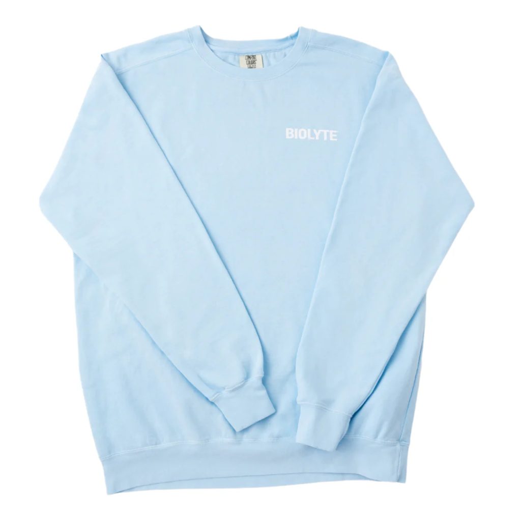 	
crewneck sweatshirt