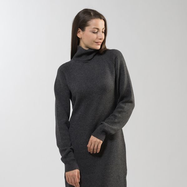 		
long sleeve turtleneck dress
