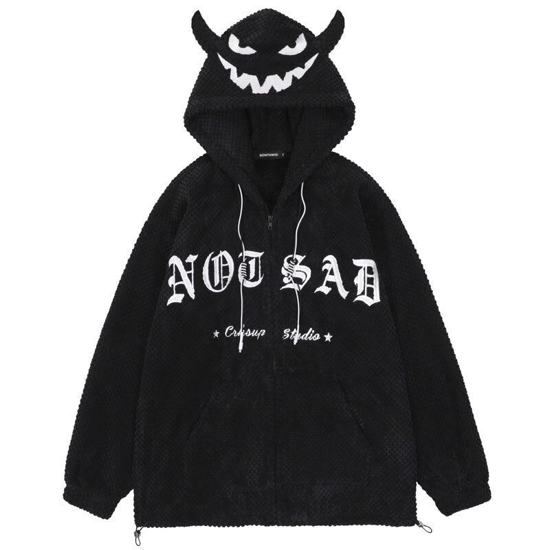 y2k zip up hoodie